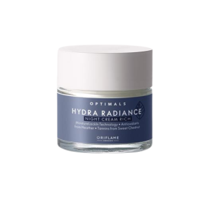 Hydra Radiance Rich Optimils Deep Moisturizing Cream For Dry Skin – Skin Lightening Night Cream – 100gm