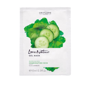 Love Nature Cucumber Gel Mask – Skin Renewal Gel Mask – 10 ml