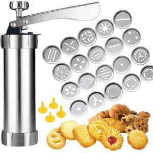 Easy to Install Petit Four Machine – Petit Four Piston to Make Different Shapes – 24 pieces