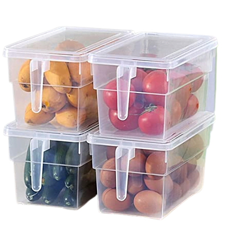 Multifunctional Lid Refrigerator Organizer - Plastic Food Storage Containers