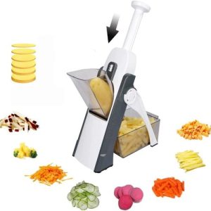 Multipurpose Mandoline Slicer – Vegetable and Fruit Slicer 5*1