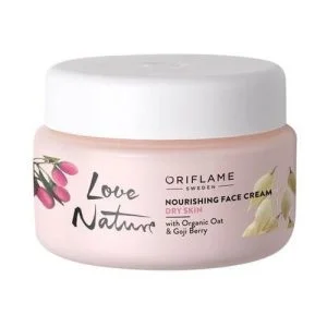 Moisturizing Cream Love Nature – Nourishing Skin Cream with Oat Extract – 50 ml