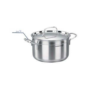 Turki stainless steel Alfa Korkmaz cookware 18 cm