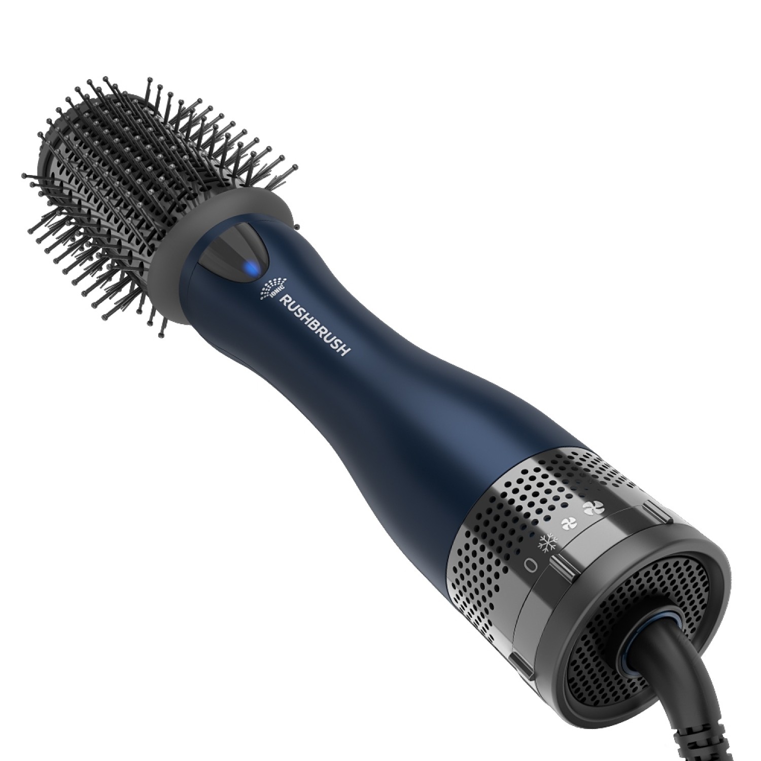 Rushbrush 4in1 Hair Styler Set – Blue and Black