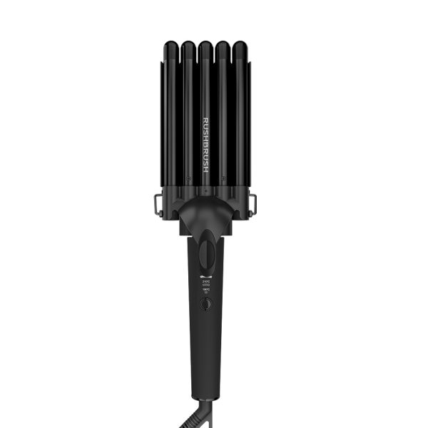 Rushbrush - M2 PLUS5 - Hair curling iron - Black and Brown