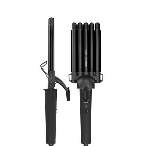 Rushbrush M2 Plus5 – Hair Curling Iron – Black & Brown