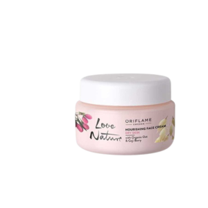 Moisturizing Cream Love Nature - Nourishing Skin Cream with Oat Extract - 50 ml