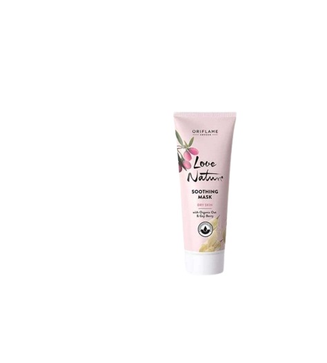 Love Nature Oatmeal Soothing Mask - Moisturizing and Softening Mask - 75 ml