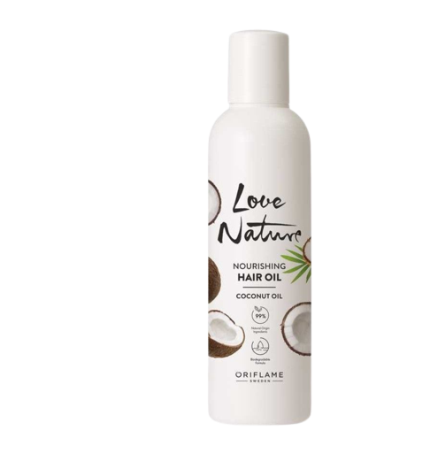 Natural Coconut Oil for Hair Love Nature 