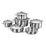 Turki alfa Korkmaz cookware set 11 pieces