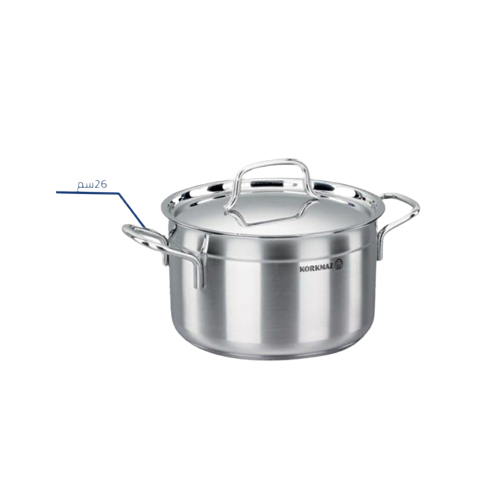 Turkish stainless steel Alfa Korkmaz cookware 26 cm