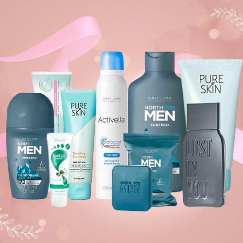 Exciting Collection for Men - A package to Care The Skin & Hair for Men - 9 products