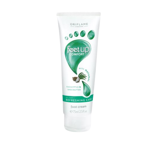 Feet Up Moisturizing and Refreshing Foot Cream - Nourishing Foot Cream with Eucalyptus Leaf Oil - 75 ml