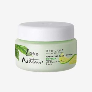 Lotion for Oily Skin From Love Nature - Lotion to Treat Skin Shine & Excess Sebum - 50 ml