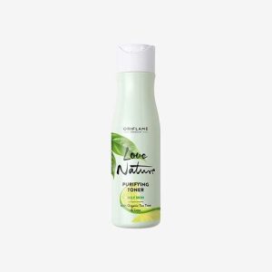 Love Nature Purifying Toner for Oily Skin - Toner with Green Tea and Lemon - 150 ml