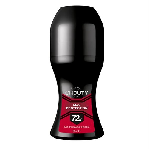 On Duty Avon Deodorant for Men - Antiperspirant Roll-on 72 Hour Protection - 50 ml