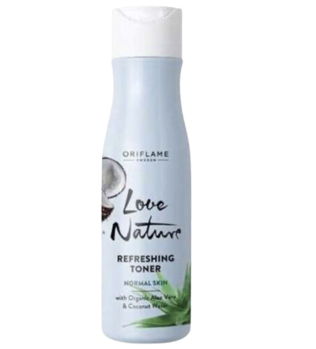 Love Nature Refreshing Facial Toner - Skin Toner with Aloe Vera and Coconut Extract - 150 ml