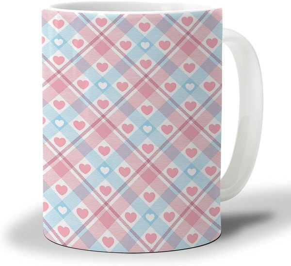 Multi-use Printed Ceramic Mug - Multi-Colored Arcopal Thermal Mug - 350 ml