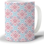 Multi-use Printed Ceramic Mug - Multi-Colored Arcopal Thermal Mug - 350 ml