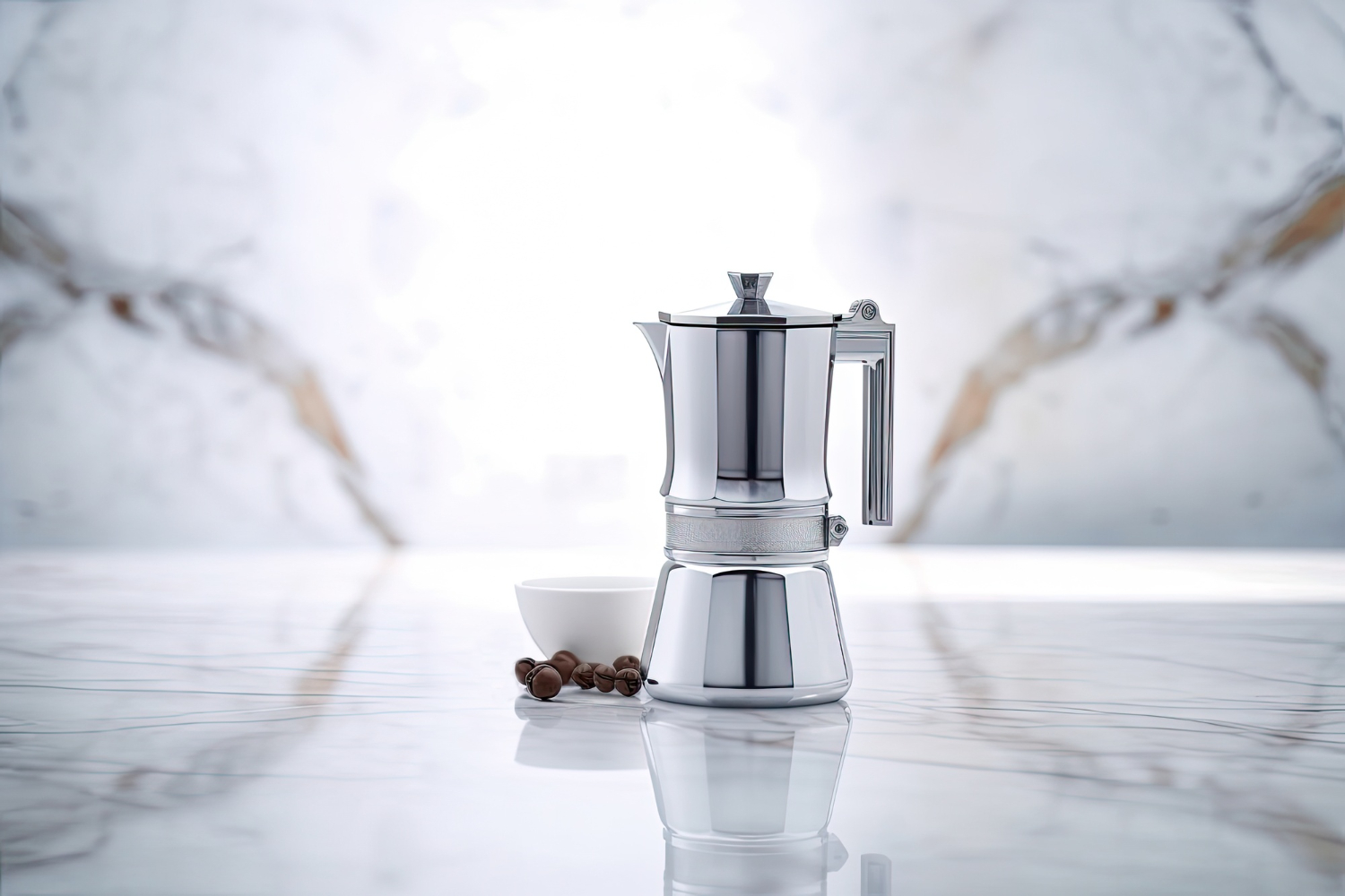 Aluminum Coffee Maker