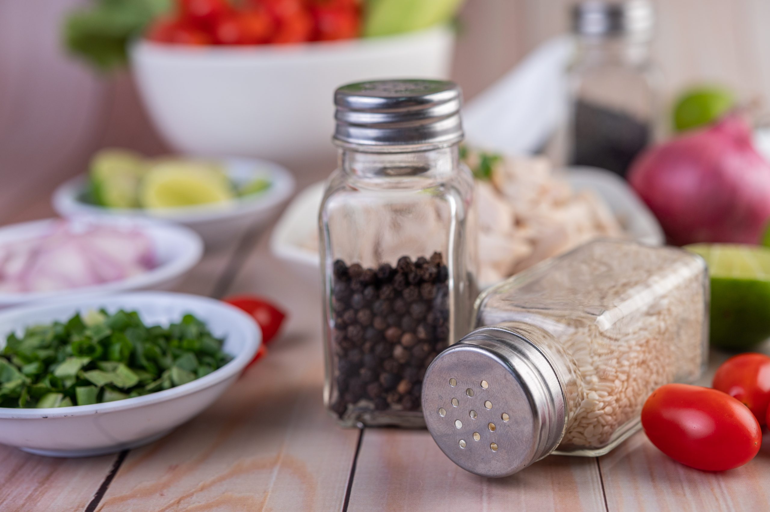 Ceramic Salt and Pepper Mill