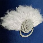 Bridal feather fan Add Elegance and Luxury