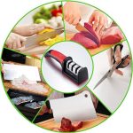 Knife Sharpener, Kitchen Knife Sharpener for Sharpening and Polishing Kitchen Knives