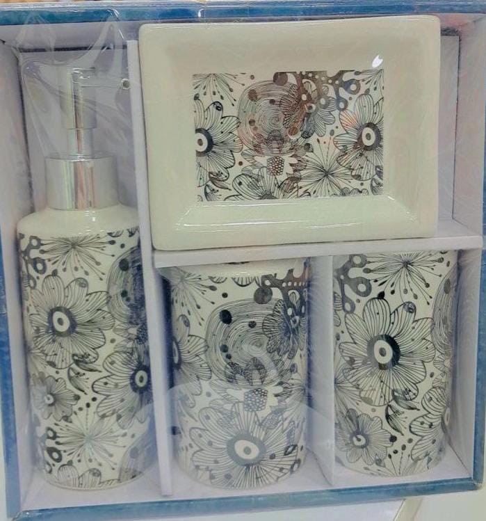 4x1 Porcelain Bathroom Set – Porcelain Bathroom Set Elegant & Practical